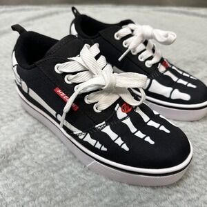 Heelys Pro 20 Prints Youth 3 Roller Skate‎ Shoes Athletic Black Skeleton Xray